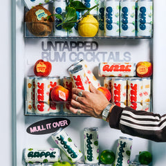 MULL IT OVER: RAPPL' - Rum, Apple, Lime.