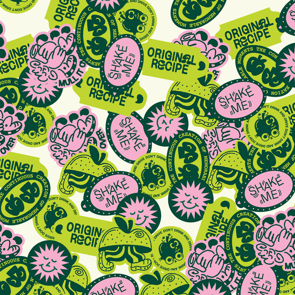 MULL IT OVER: RAPPL' - Rum, Apple, Lime.