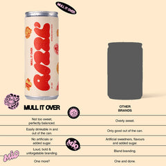 MULL IT OVER: RIZZL' - Rum, Peach, Elderflower.