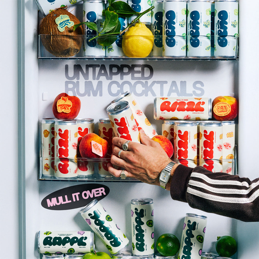 MULL IT OVER: RIZZL' - Rum, Peach, Elderflower.